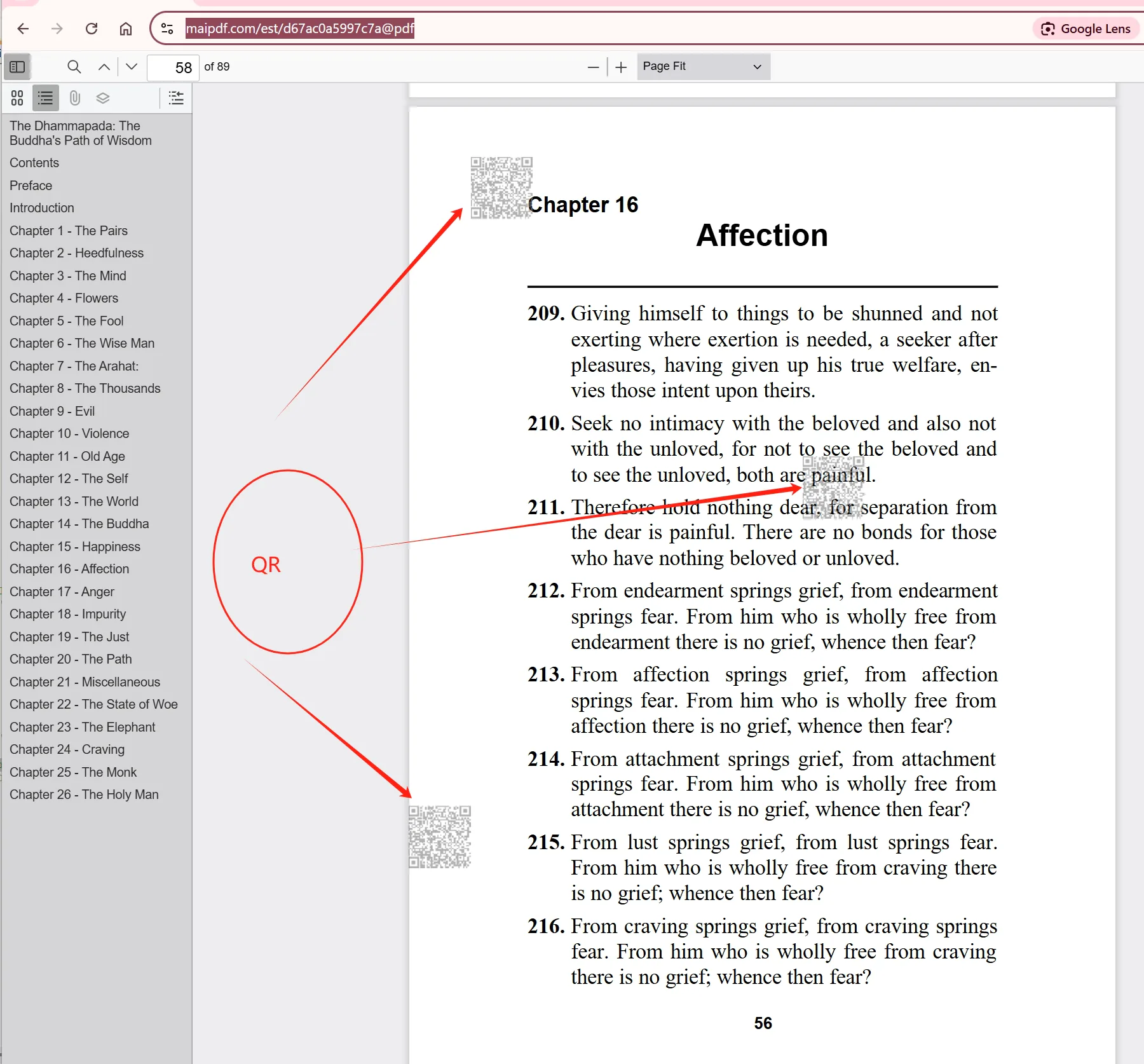 MaiPDF watermark shown across a PDF page in the reader